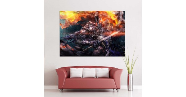 Znimo Dark Souls 2 Overlook Map Video Game Poster Print Poster Living Room  Wall Art Decor Canvas Hanging Picture 20 x 30 inches (50 x 75 cm) :  : Home & Kitchen