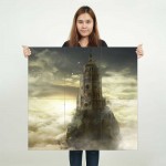 Dark Souls III The Ringed City  Wand-Kunstdruck Riesenposter 