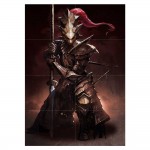 Dark Souls III Dragonslayer Ornstein Block Giant Wall Art Poster