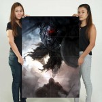 Dark Souls II Dark The Pursuer Wand-Kunstdruck Riesenposter 