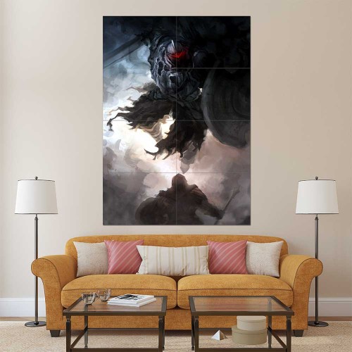 Dark Souls II Dark The Pursuer Wand-Kunstdruck Riesenposter 