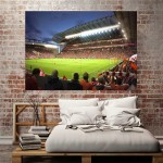 โปสเตอร์ ขนาดใหญ่ โปสเตอร์ ขนาดใหญ่ สนามฟุตบอล  Anfield stadium Liverpool FC