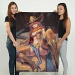 Overwatch Mccree  Wand-Kunstdruck Riesenposter 