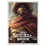 Overwatch Jesse Mccree Block Giant Wall Art Poster