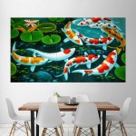 Koi Craps FishBlock Giant Wall Art Poster 