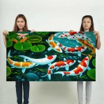 Koi Craps FishBlock Giant Wall Art Poster 