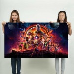 Avengers Infinity War Block Giant Wall Art Poster 