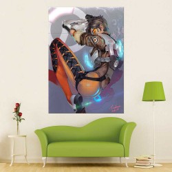 Overwatch Mercy Pose Block Giant Wall Art Poster