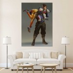 Overwatch Soldier 76 and Tracer Wand-Kunstdruck Riesenposter 