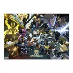 Overwatch Bastion D va Hanzo  Wand-Kunstdruck Riesenposter