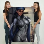 Overwatch Ana Amari Bodysuit  Wand-Kunstdruck Riesenposter 