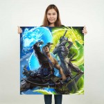 Overwatch Genji Hanzo Block Giant Wall Art Poster