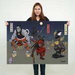 Deadpool Japan Art Block Giant Wall Art Poster