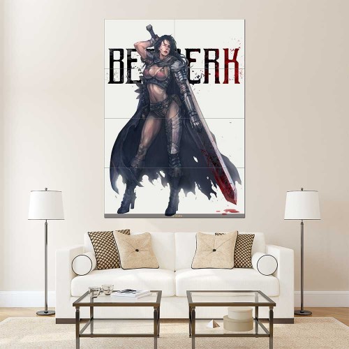 Berserk Female Guts   Wand-Kunstdruck Riesenposter 