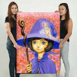 Berserk witch Schierke Ivalera elf   Wand-Kunstdruck Riesenposter 