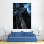 Berserk Guts   Wand-Kunstdruck Riesenposter 