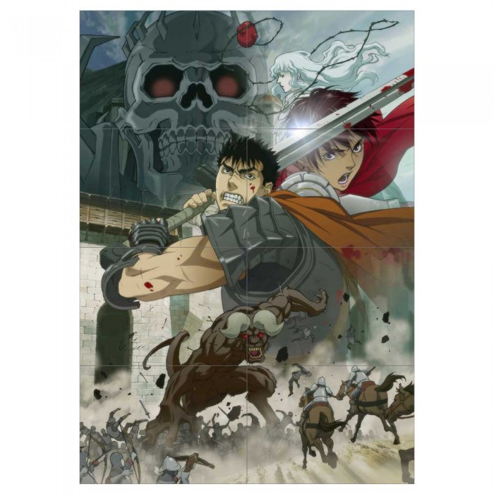 Berserk Anime Block Giant Wall Art Poster