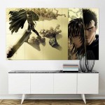 Berserk Guts Casca  Wand-Kunstdruck Riesenposter 