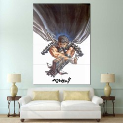 Berserk Guts  Wand-Kunstdruck Riesenposter (P-2396)