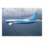 โปสเตอร์ ขนาดใหญ่ เครื่องบิน Boeing 787 Jumbo Aeroplane