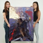 Berserk Guts vs Griffith  Wand-Kunstdruck Riesenposter 