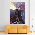 Berserk Guts vs Griffith  Wand-Kunstdruck Riesenposter 