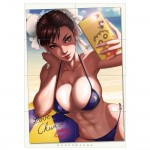 โปสเตอร์ ขนาดใหญ่ ชุนลี Street Fighter Chun Li Bikini