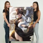 โปสเตอร์ ขนาดใหญ่ ชุนลี Street Fighter Chun Li 