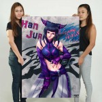 โปสเตอร์ ขนาดใหญ่ Street Fighter Han Juri