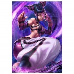 โปสเตอร์ ขนาดใหญ่ Street Fighter Han Juri kick