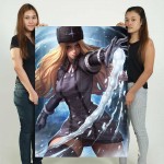 Street Fighter Kolin  Wand-Kunstdruck Riesenposter 