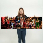 Street Fighter Videospiele  Wand-Kunstdruck Riesenposter