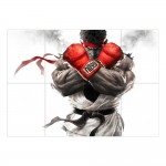 โปสเตอร์ ขนาดใหญ่ Street Fighter Ryu