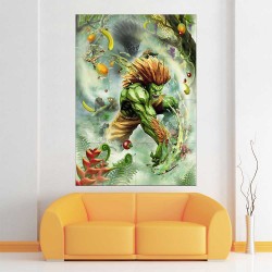 โปสเตอร์ ขนาดใหญ่ Blanka Street Fighter X Tekken  (P-2451)