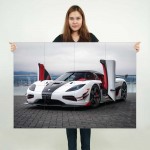 โปสเตอร์ ขนาดใหญ่ Koenigsegg , Agera RS , Supercar , Drift Car , race car , Sports Car , รถ , รถยนต์  , ซุปเปอร์คาร์ ,  รถสปอร์ต