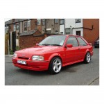 Ford Escort RS Turbo Cosworth Block Giant Wall Art Poster