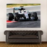 Lewis Hamilton Mercedes Formula 1 Block Giant Wall Art Poster