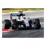 Lewis Hamilton Mercedes Formula 1 Block Giant Wall Art Poster