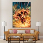 The Flash Super HerosDc  Wand-Kunstdruck Riesenposter 