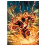 The Flash Super HerosDc  Wand-Kunstdruck Riesenposter 