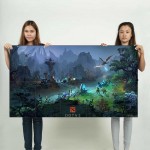 Dota 2 Mid Lane Video Spiele Wand-Kunstdruck Riesenposter 