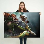 Lyralei Windrunner Dota 2  Wand-Kunstdruck Riesenposter