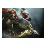 Lyralei Windrunner Dota 2  Wand-Kunstdruck Riesenposter