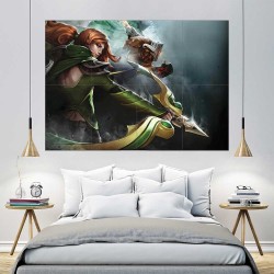 Lyralei Windrunner Dota 2  Wand-Kunstdruck Riesenposter (P-2500)