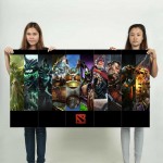 DotA 2 online Game  Wand-Kunstdruck Riesenposter 