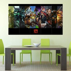 DotA 2 online Game  Block Giant Wall Art Poster (P-2502)