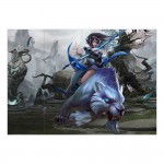 Mirana Priestess of the Moon Dota 2  Wand-Kunstdruck Riesenposter