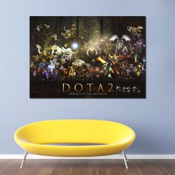 Dota 2 Defence of the Ancients   Wand-Kunstdruck Riesenposter (P-2504)