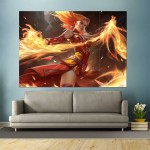 Lina Dota 2  Wand-Kunstdruck Riesenposter