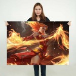 Lina Dota 2  Wand-Kunstdruck Riesenposter